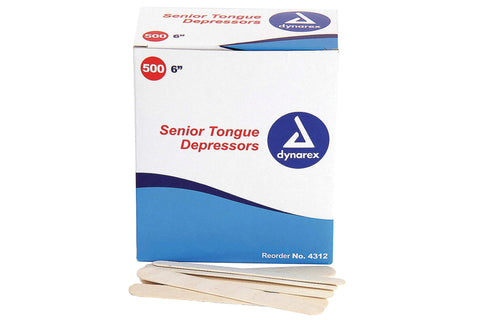 Dynarex Senior Non-Sterile Tongue Depressors